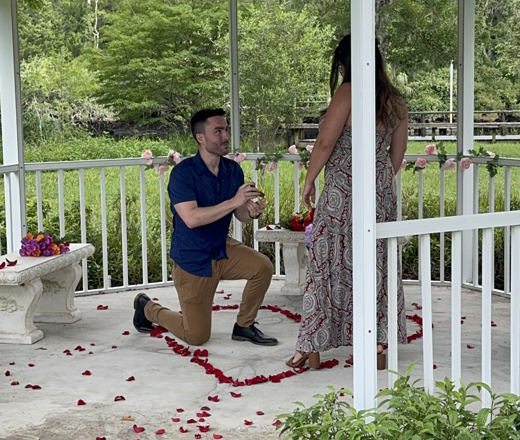 Dylan proposing to Julie